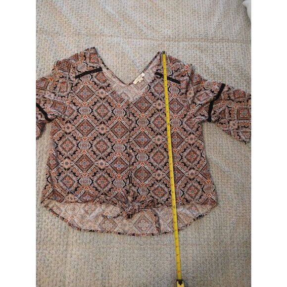 Simply Noelle Tue Front Top XXL Boho, Cottage Core, crotchet,Feminine - Picture 6 of 9